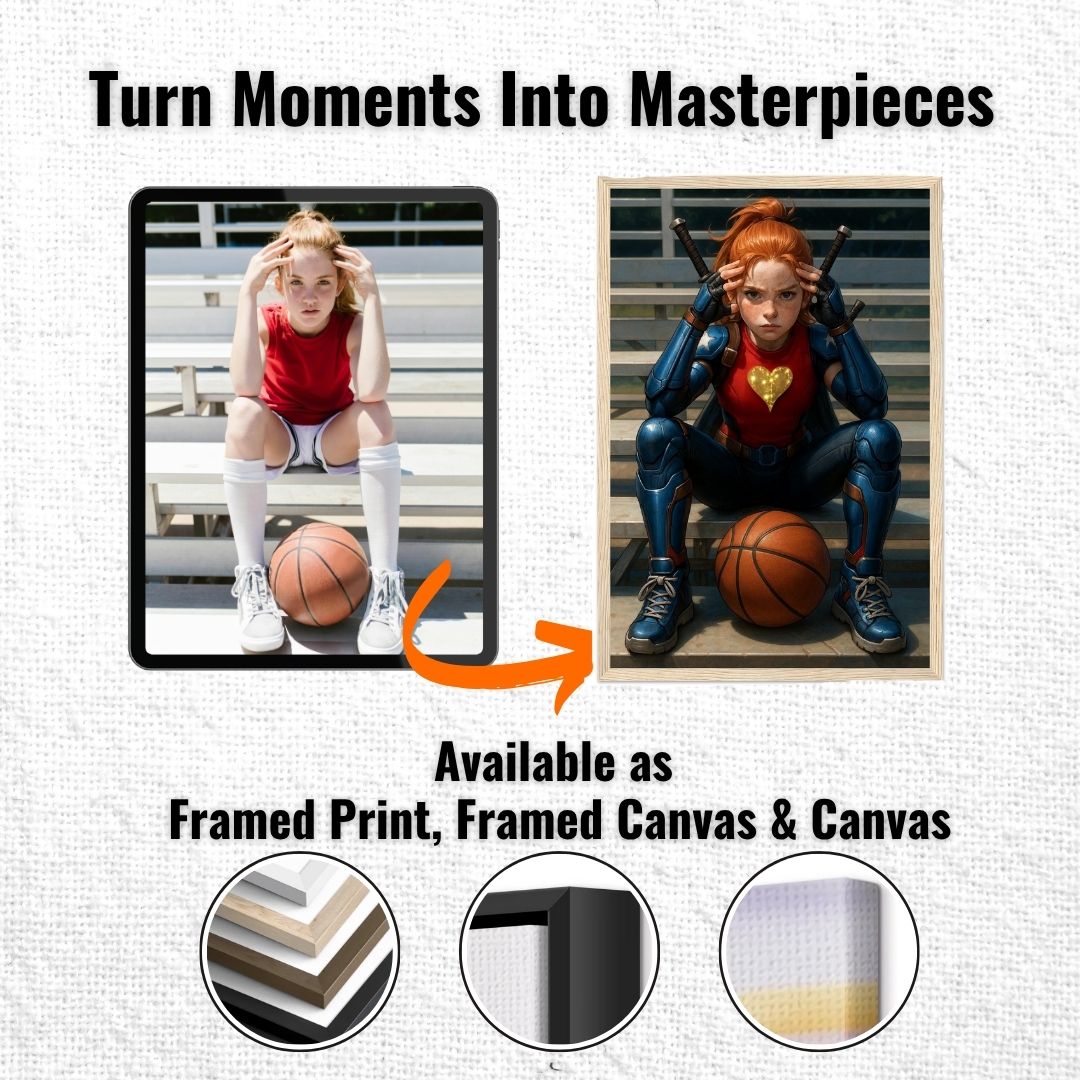 Personalized Kids Portrait – Canvas