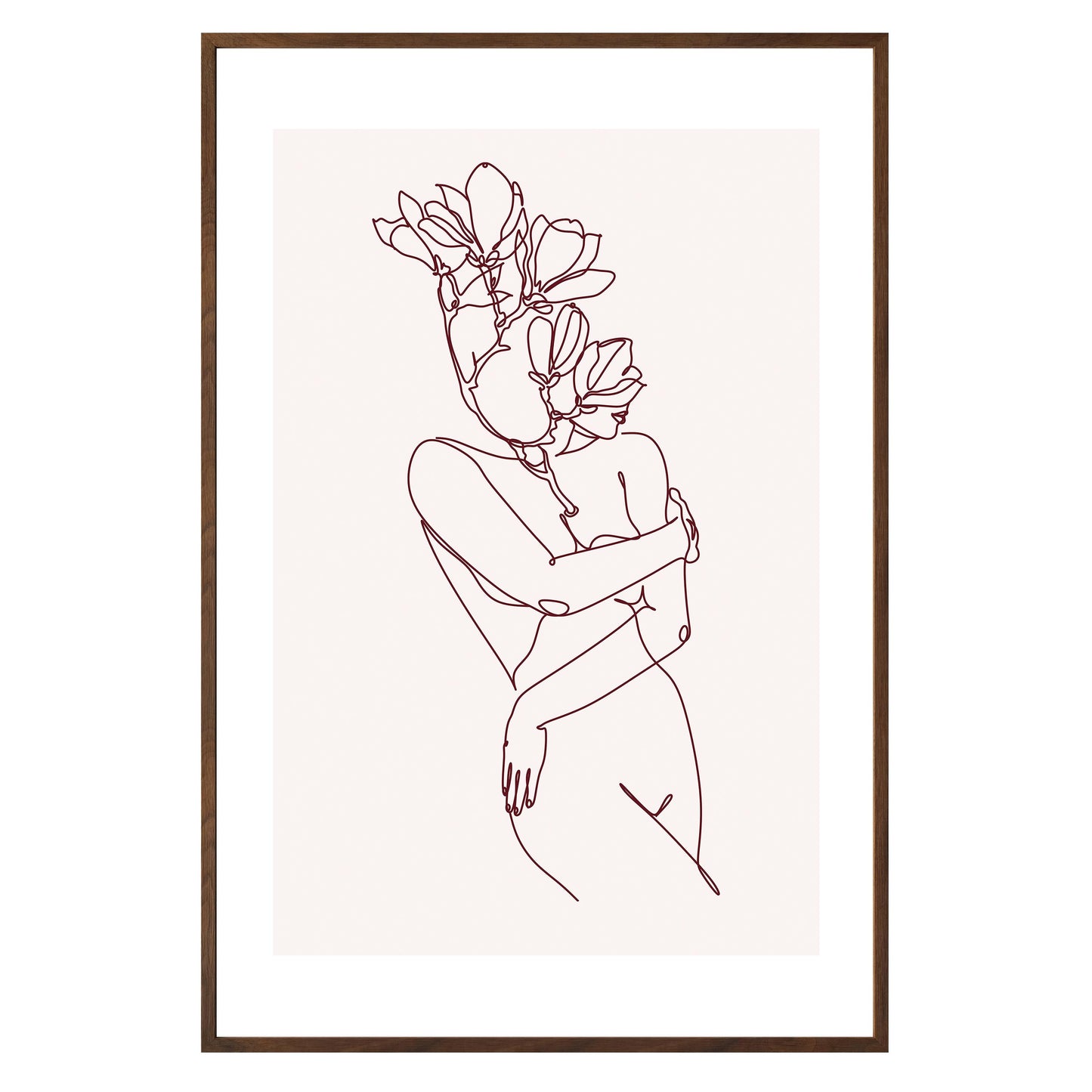 Floral Essence Framed Print - Masterpiece Print