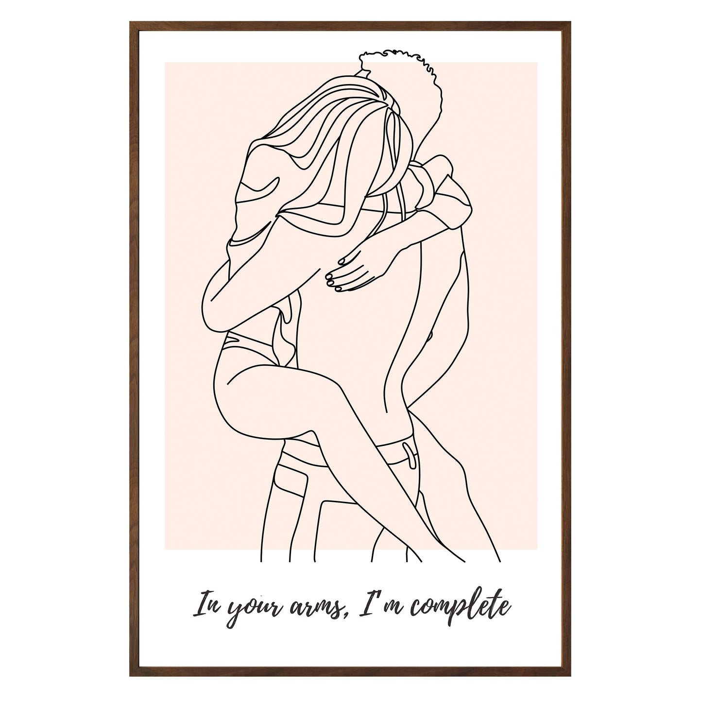 Forever Yours Framed Print - Masterpiece Print