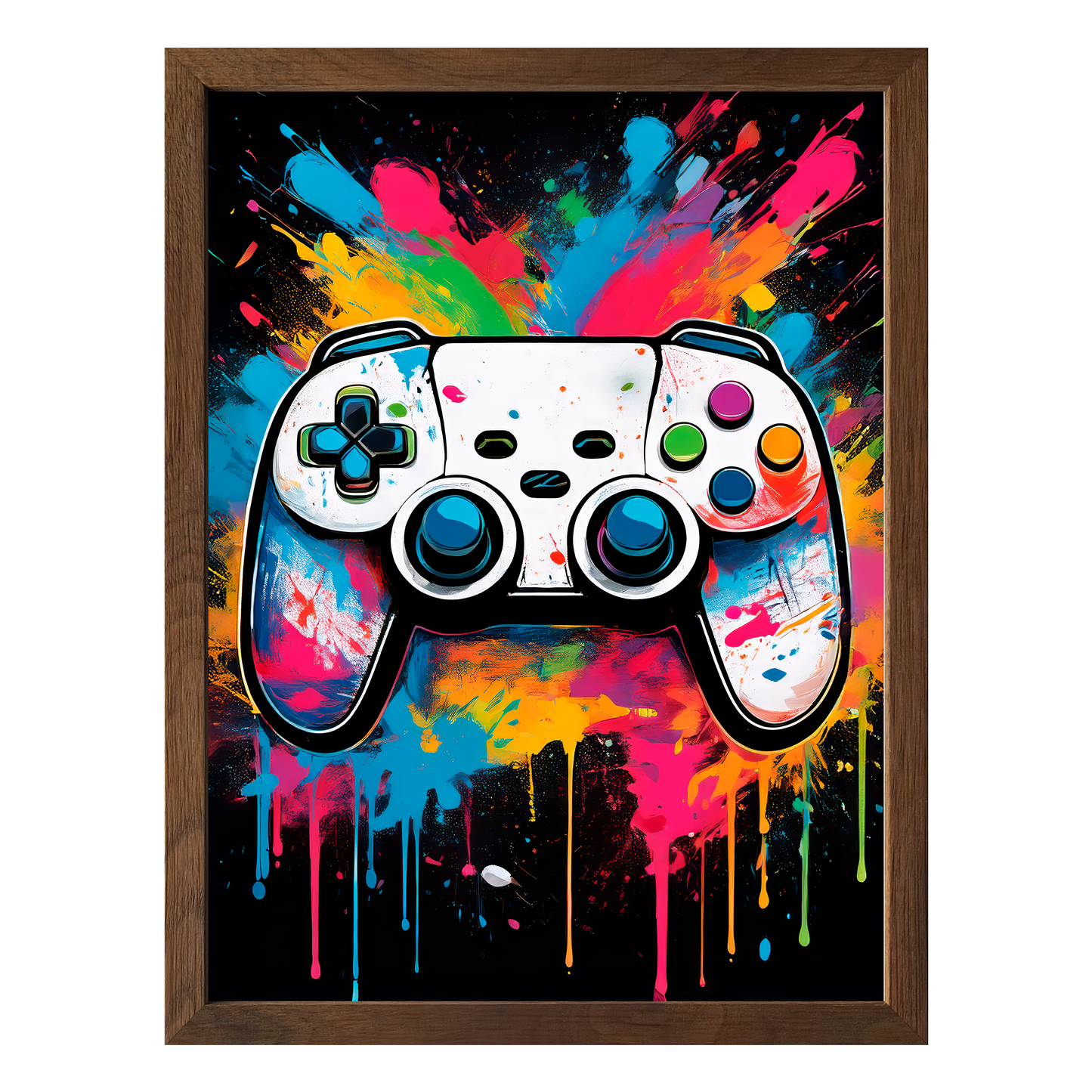 Gameburst Framed Print - Masterpiece Print