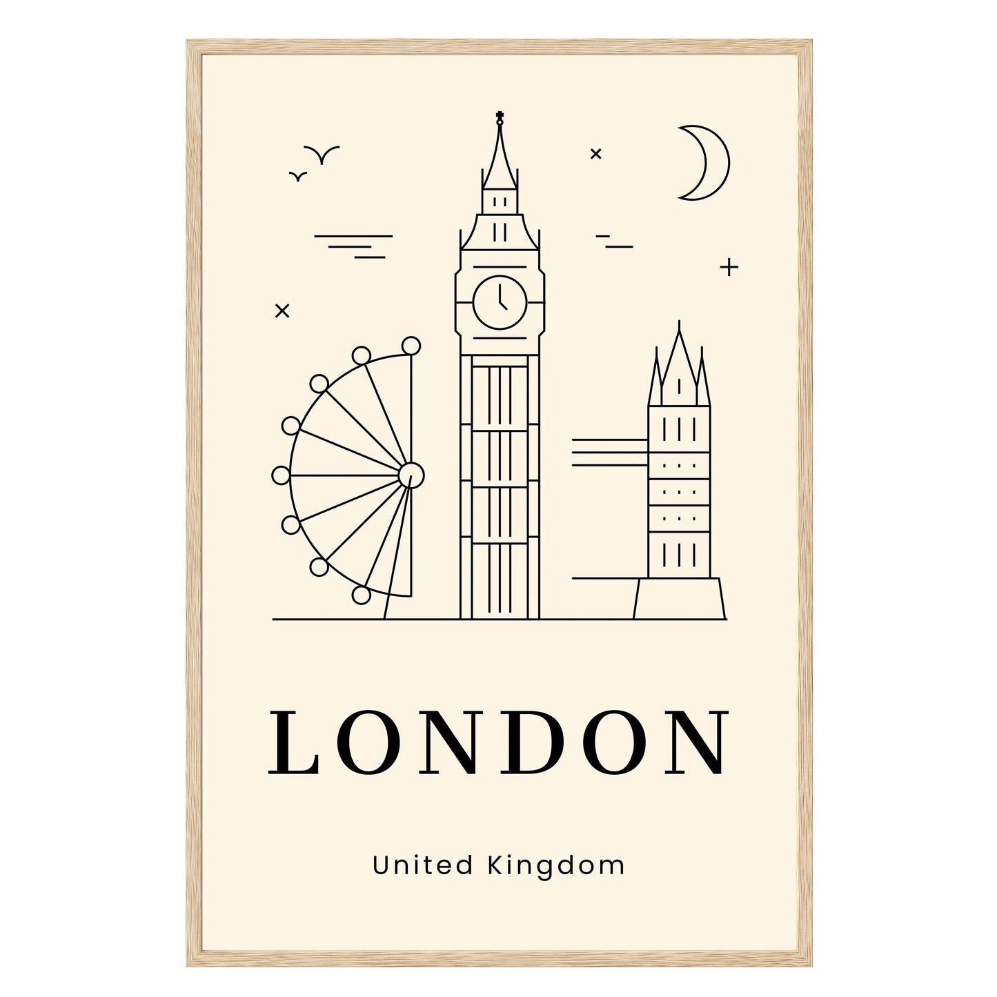 London Framed Print