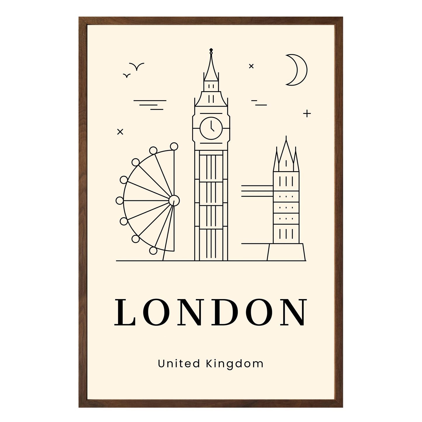 London Framed Print