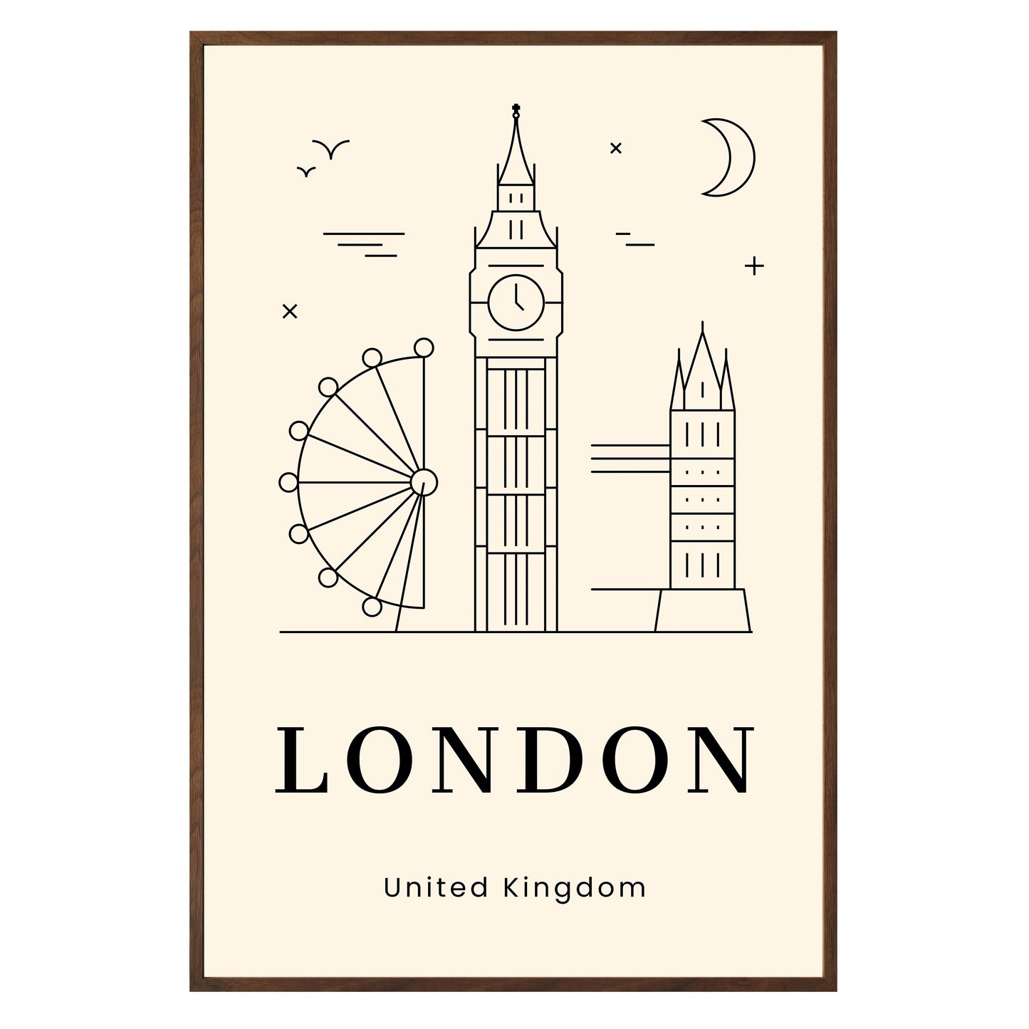 London Framed Print