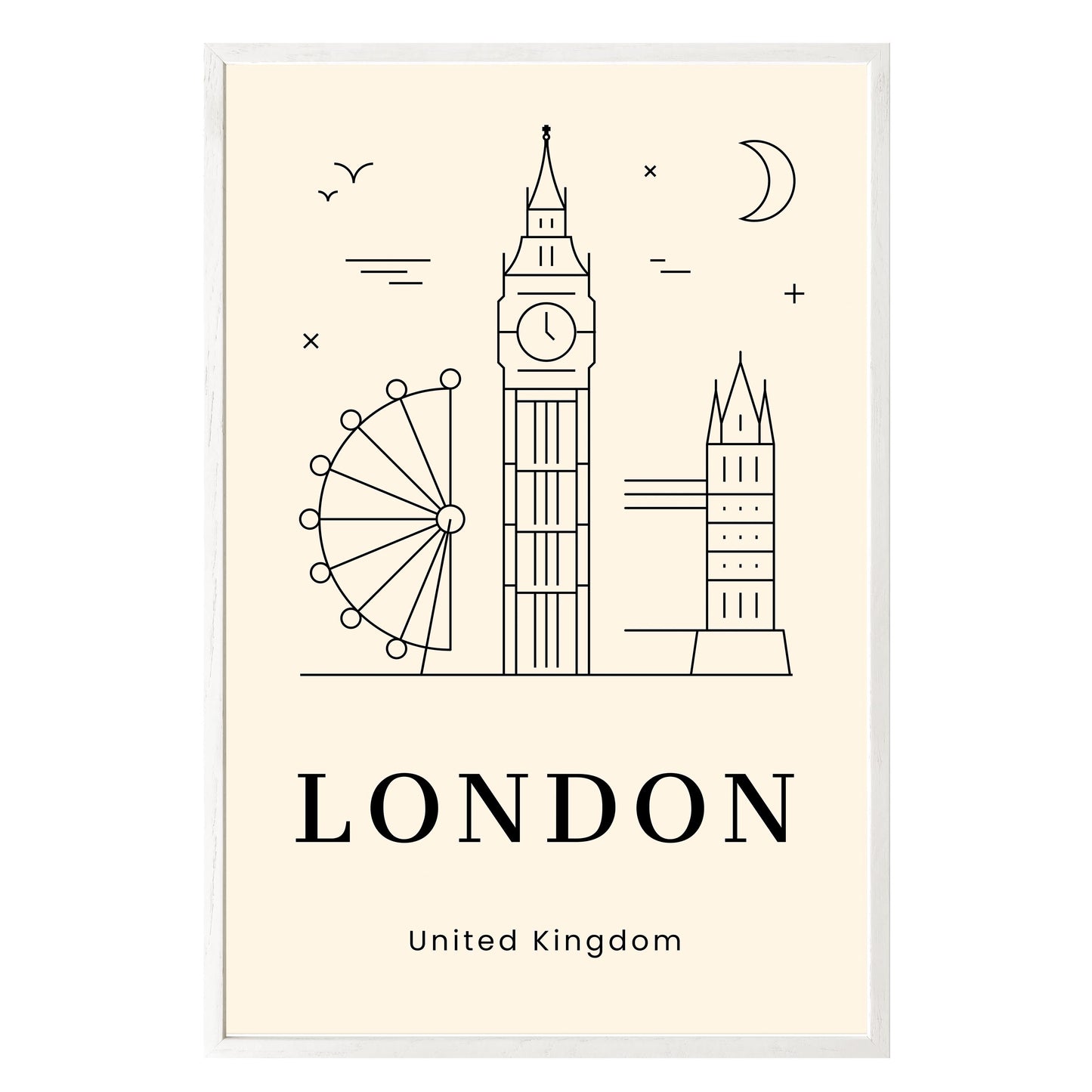 London Framed Print