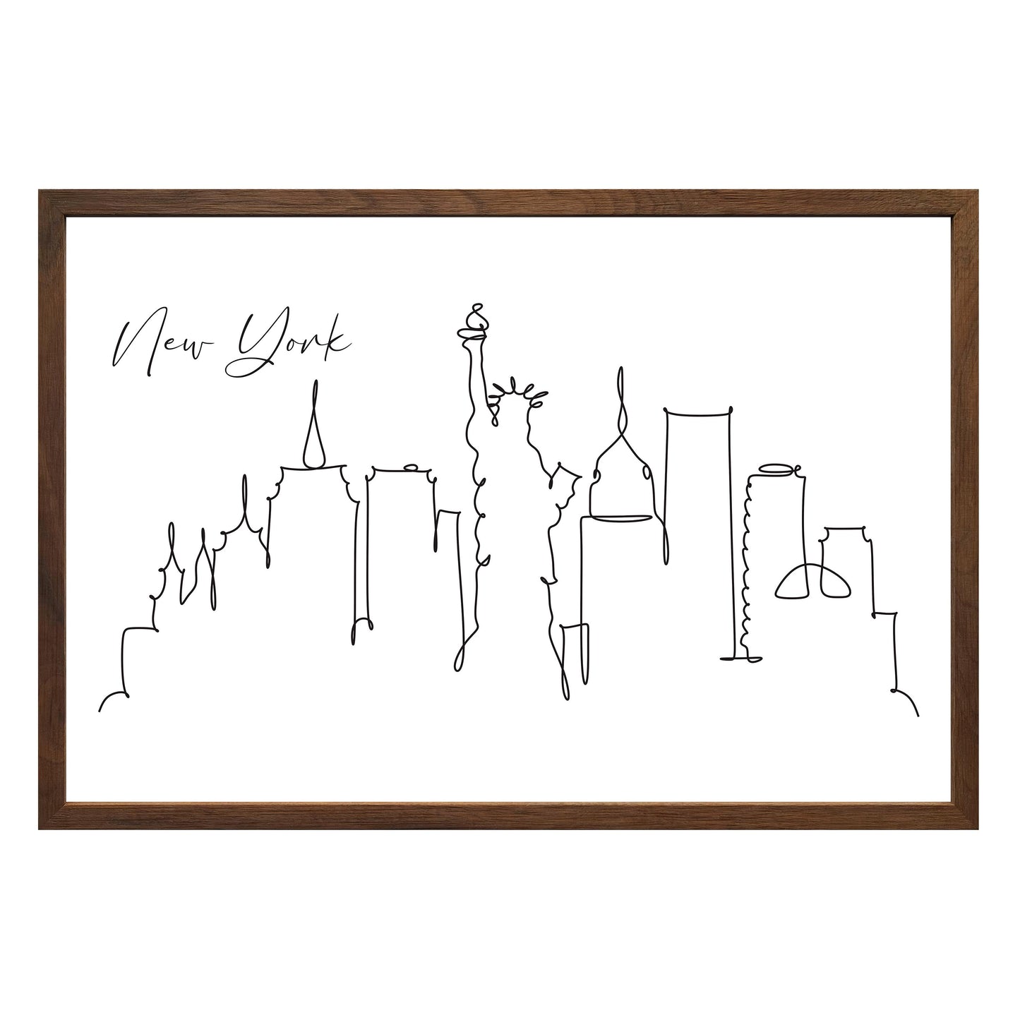 New York Framed Print