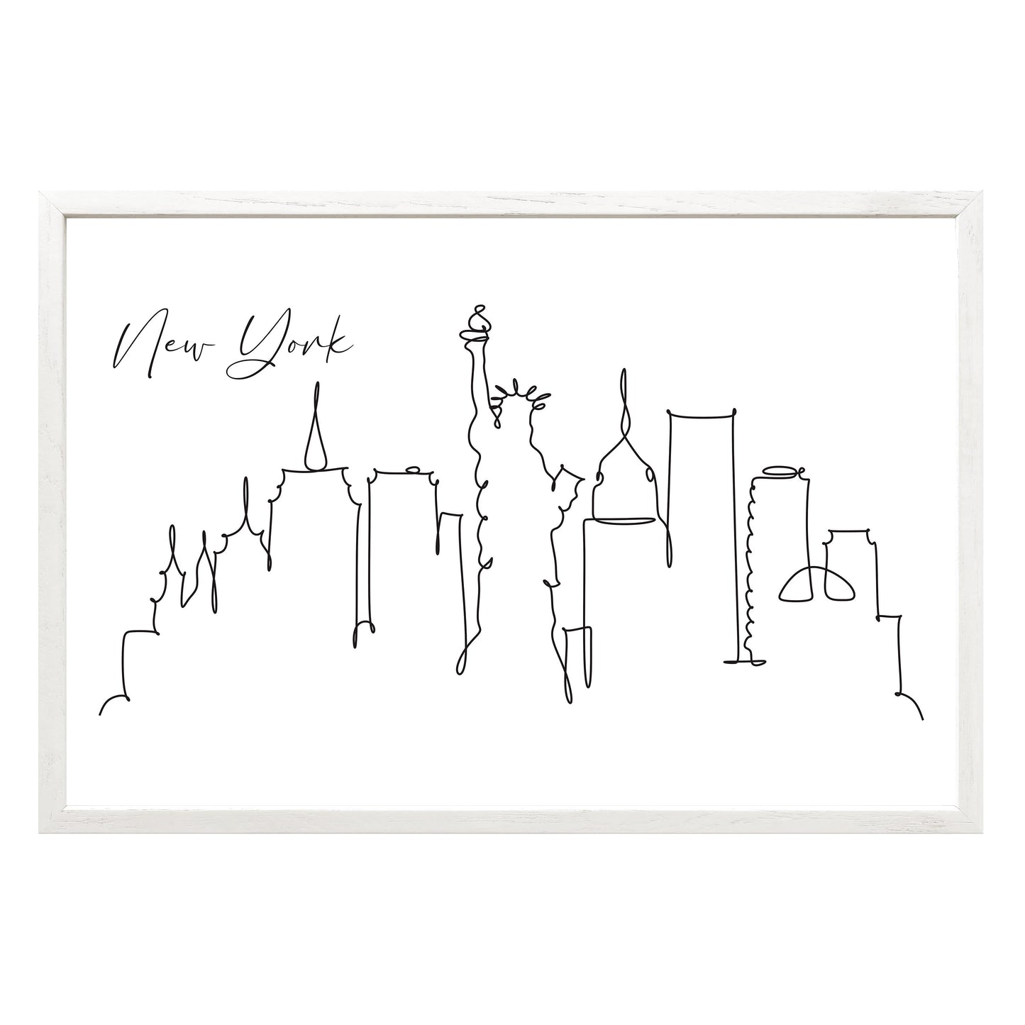 New York Framed Print