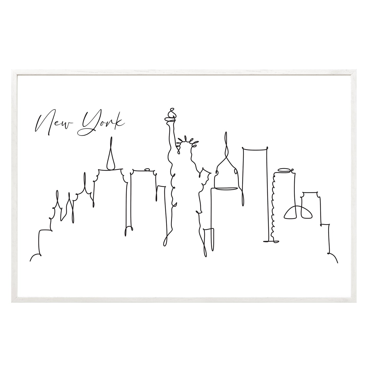 New York Framed Print