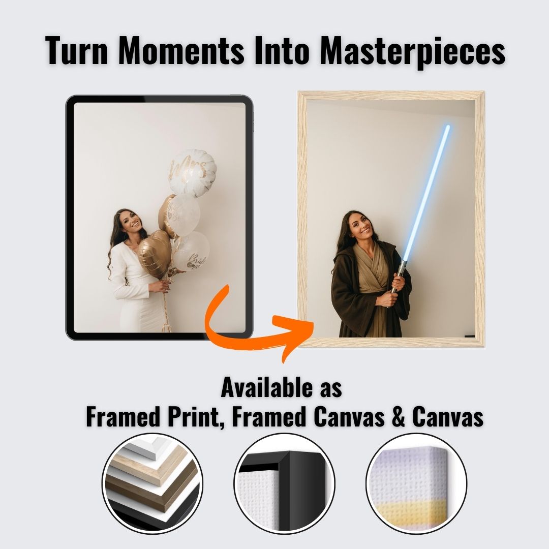 Personalized Movie Portrait – Canvas - Masterpiece Print