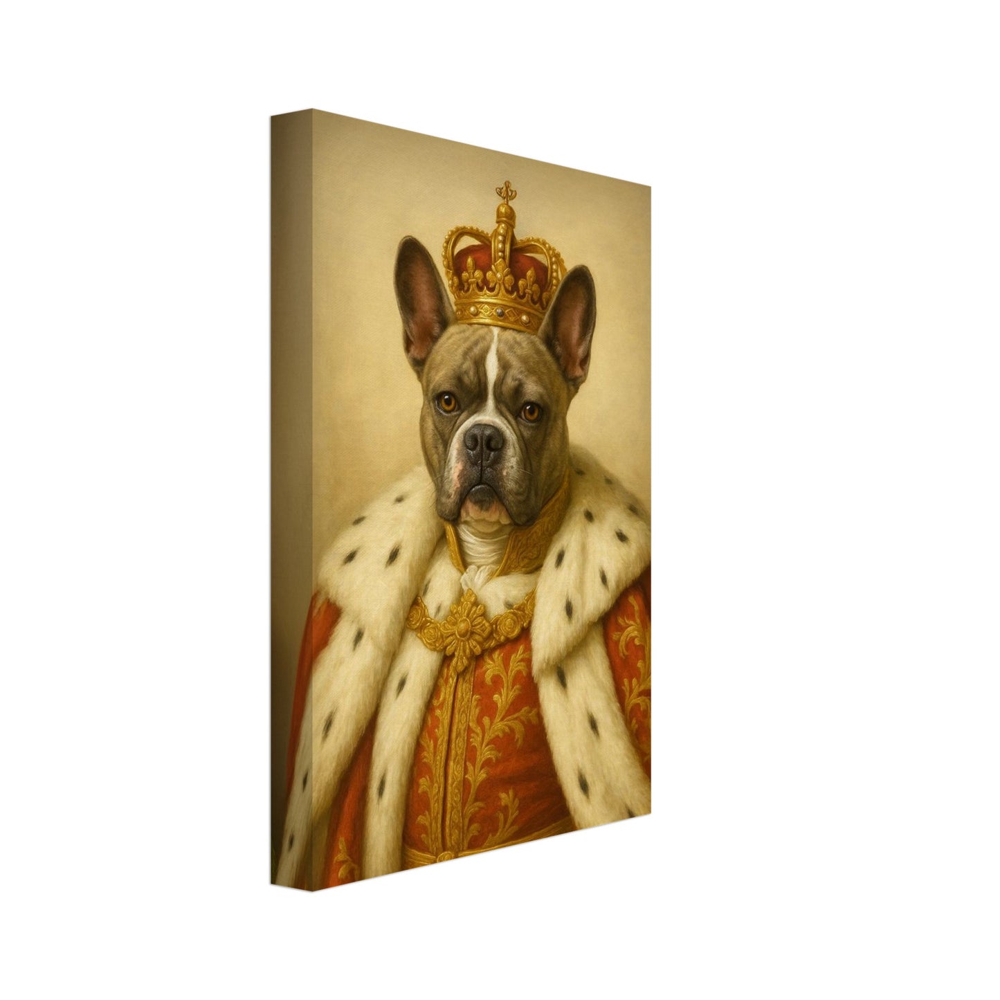 Royal Pet Portrait – Canvas - Masterpiece Print