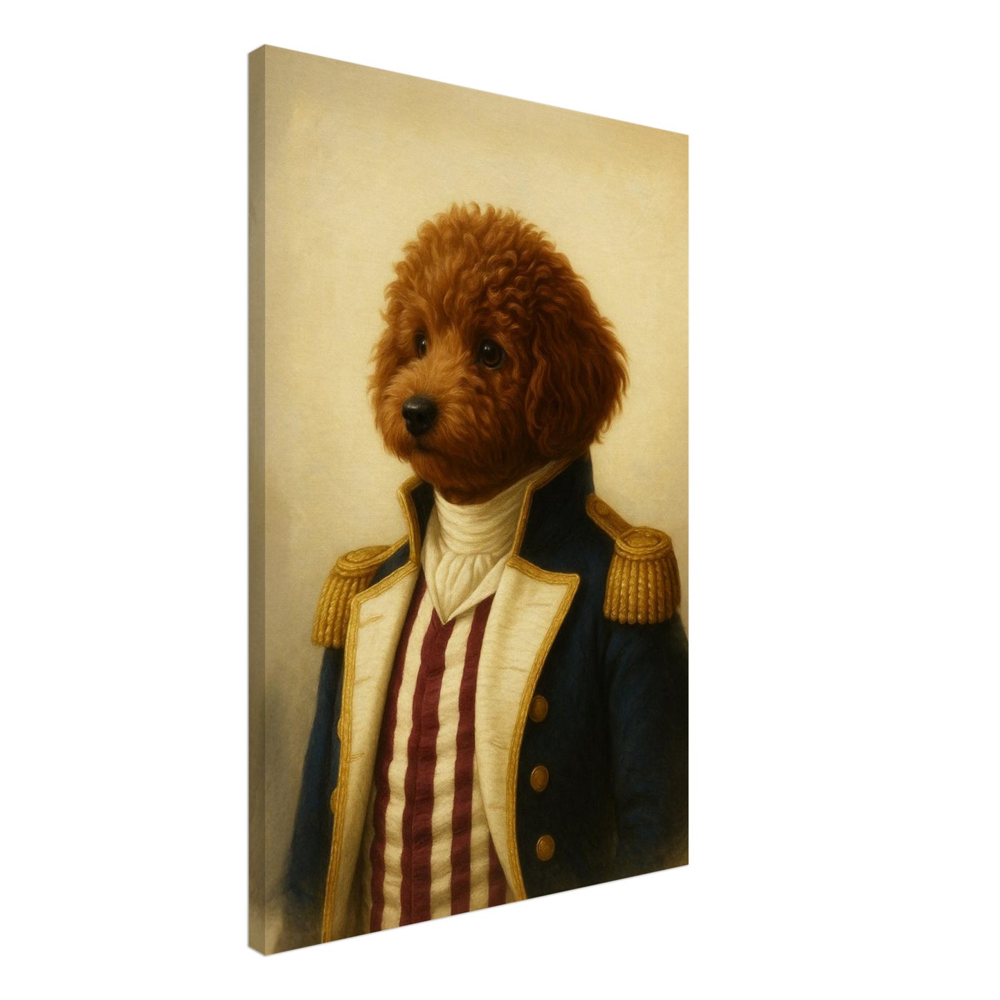 Royal Pet Portrait – Canvas - Masterpiece Print