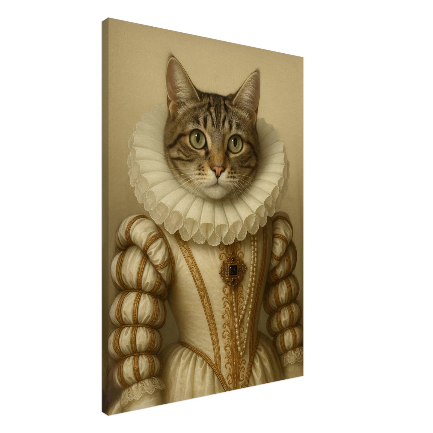 Royal Pet Portrait – Canvas - Masterpiece Print