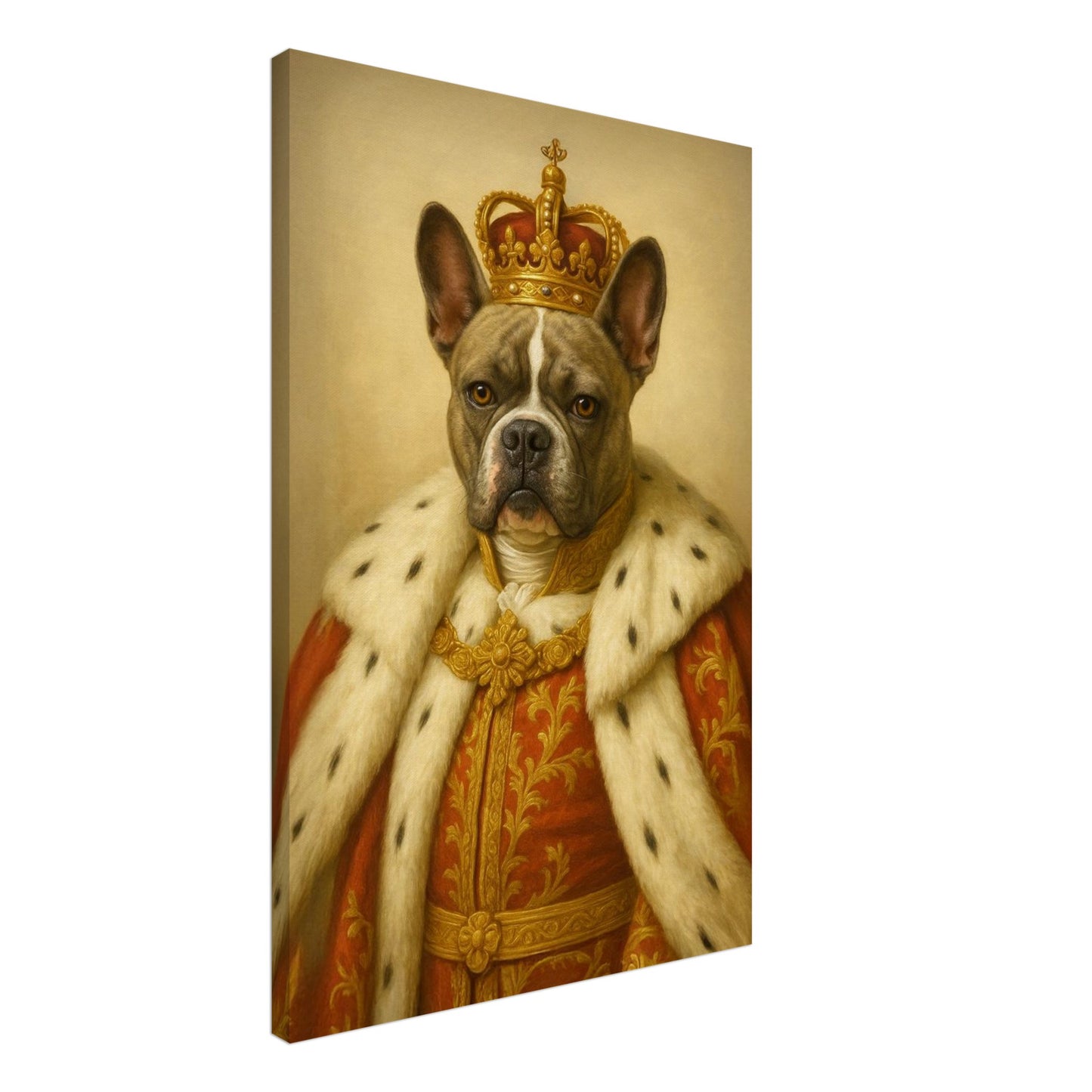 Royal Pet Portrait – Canvas - Masterpiece Print