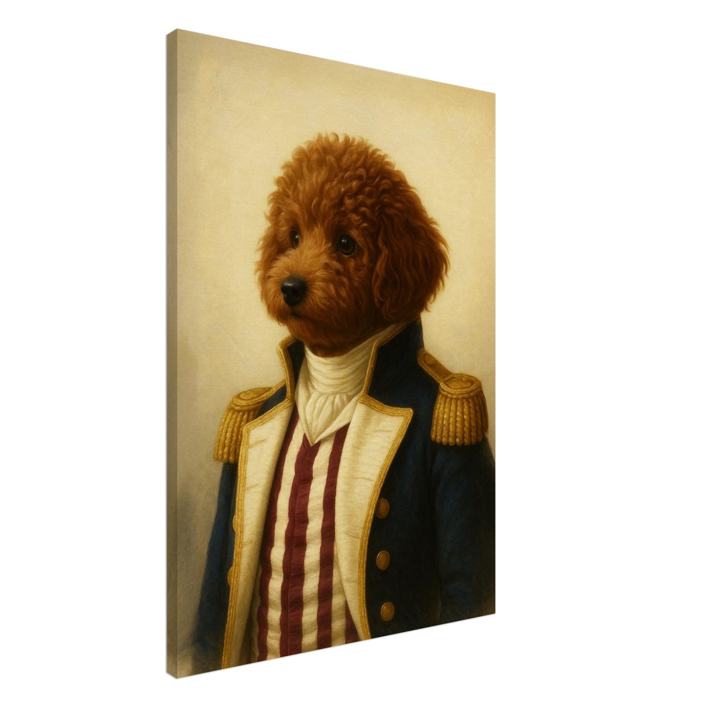 Royal Pet Portrait – Canvas - Masterpiece Print