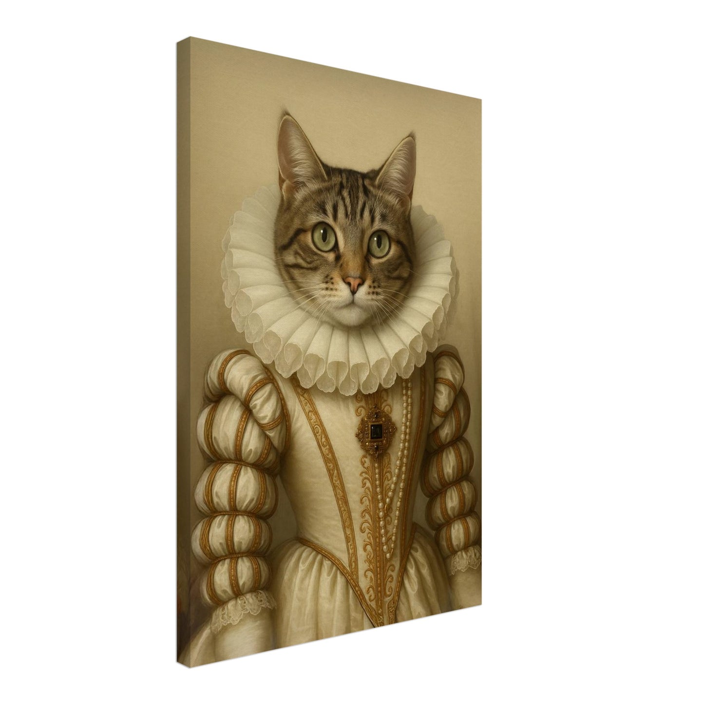 Royal Pet Portrait – Canvas - Masterpiece Print