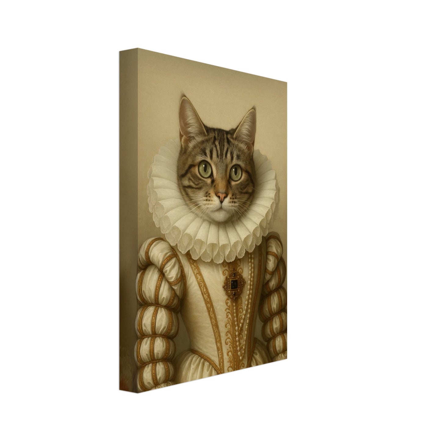 Royal Pet Portrait – Canvas - Masterpiece Print