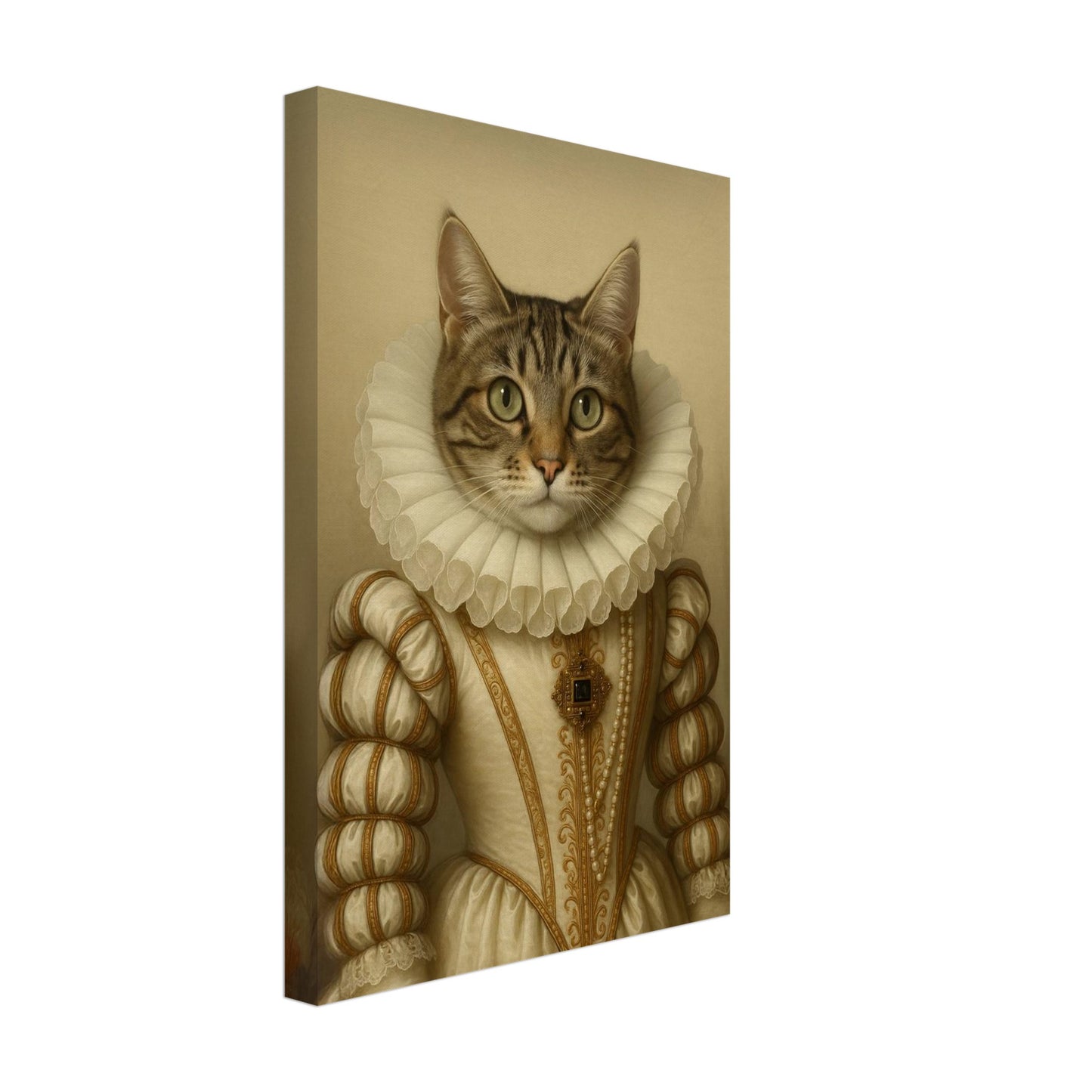 Royal Pet Portrait – Canvas - Masterpiece Print