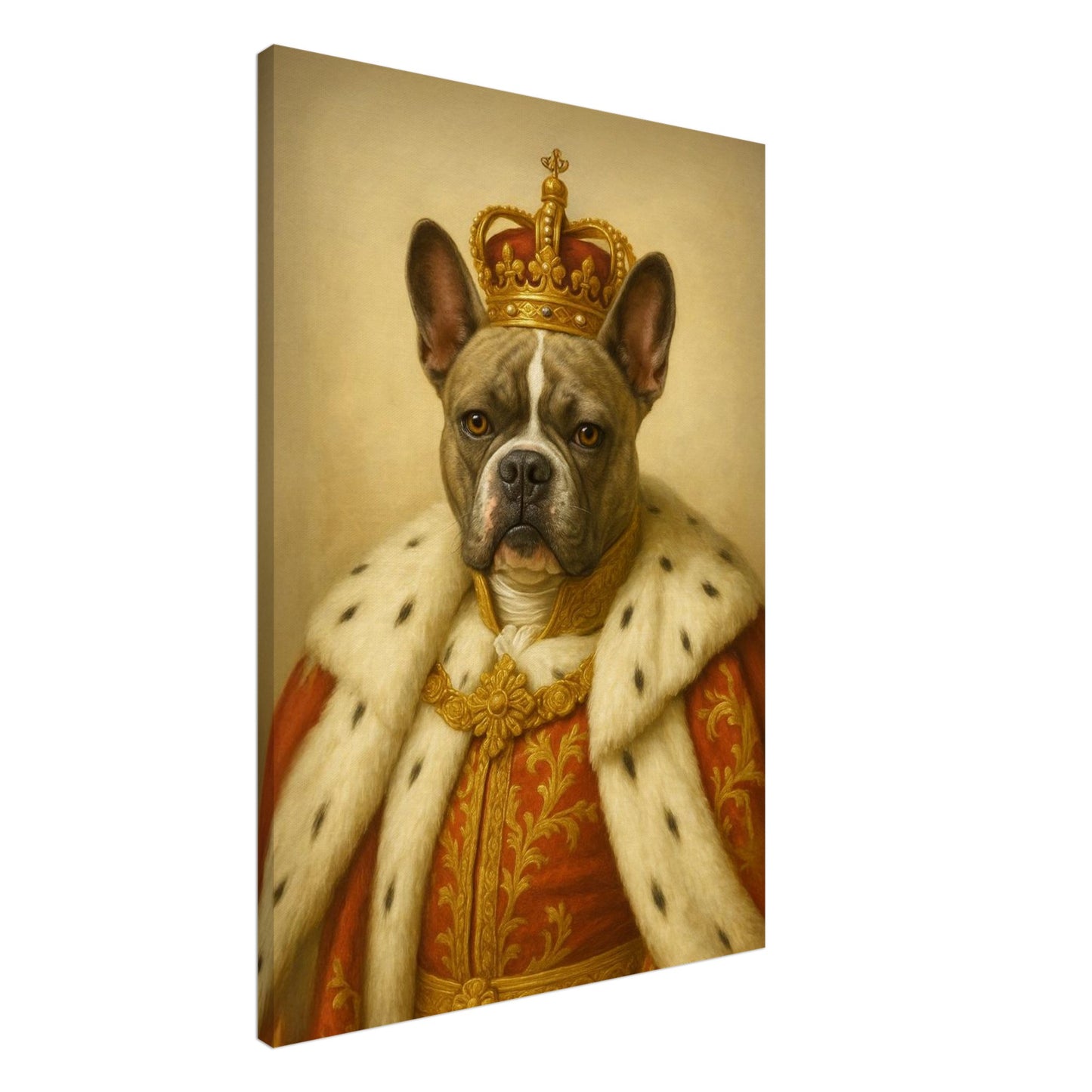 Royal Pet Portrait – Canvas - Masterpiece Print