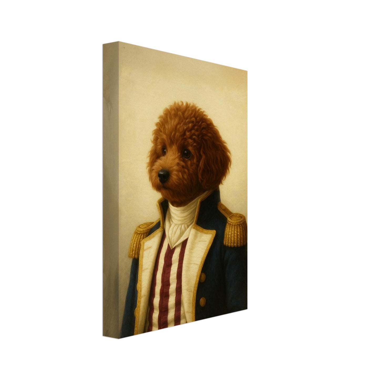 Royal Pet Portrait – Canvas - Masterpiece Print