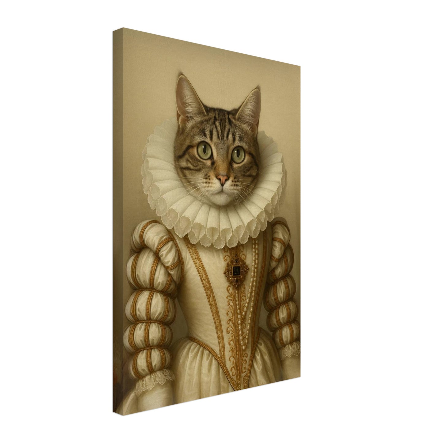 Royal Pet Portrait – Canvas - Masterpiece Print