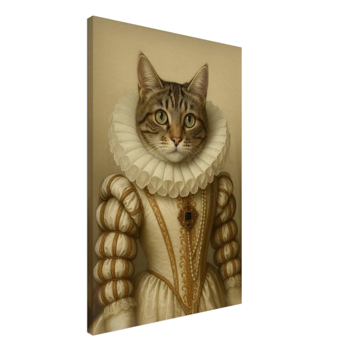 Royal Pet Portrait – Canvas - Masterpiece Print