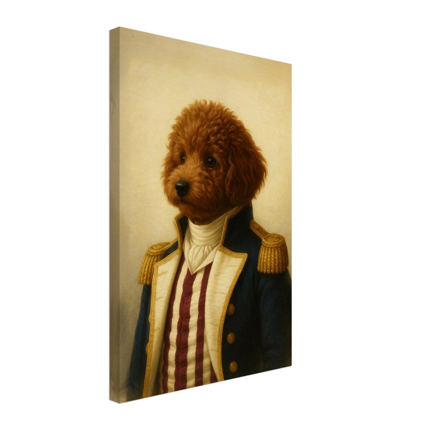 Royal Pet Portrait – Canvas - Masterpiece Print