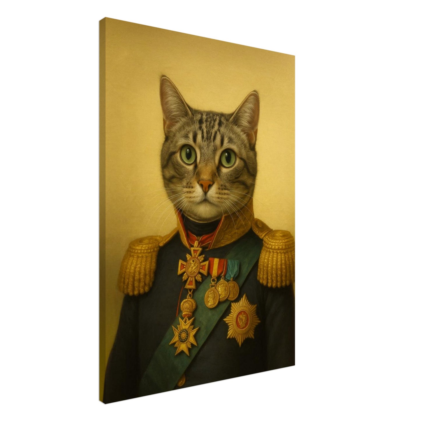 Royal Pet Portrait – Canvas - Masterpiece Print