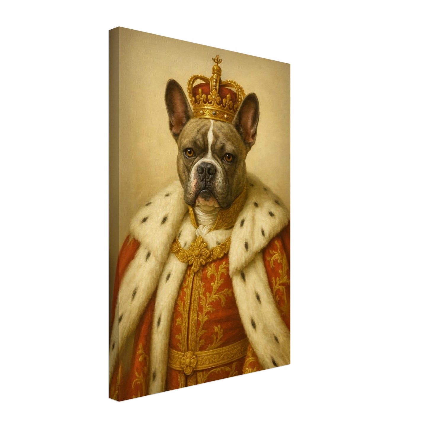 Royal Pet Portrait – Canvas - Masterpiece Print
