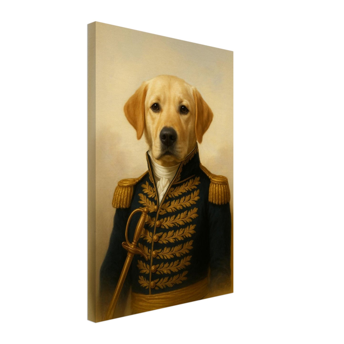 Royal Pet Portrait – Canvas - Masterpiece Print