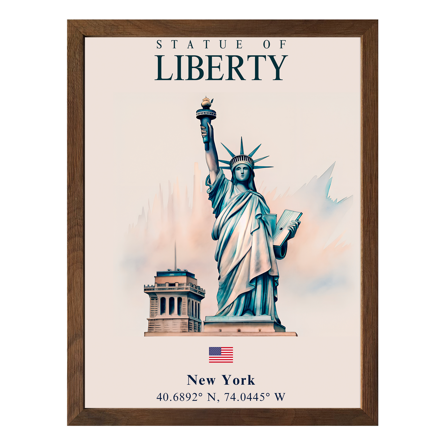 Statue of Liberty Framed Print - Masterpiece Print