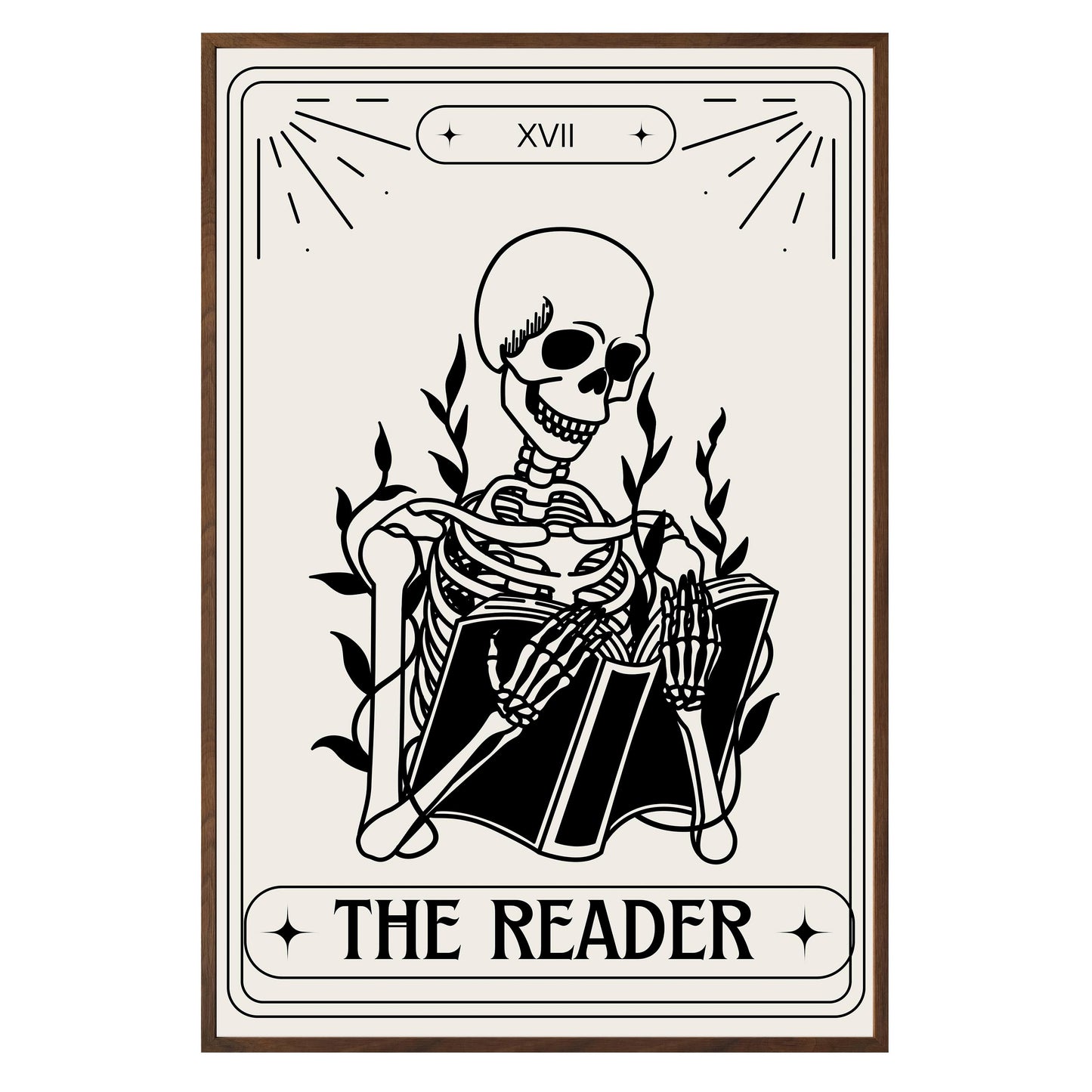 The Reader Framed Print - Masterpiece Print