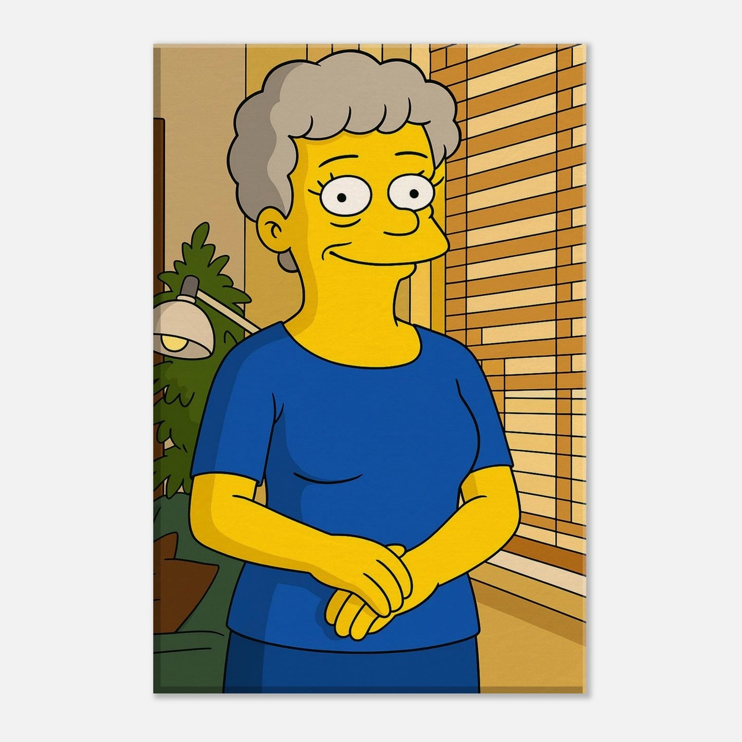Personalized Mom Portrait – Canvas - Masterpiece Print