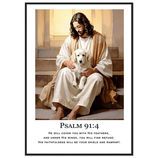 Peaceful Companion Framed Print - Masterpiece Print