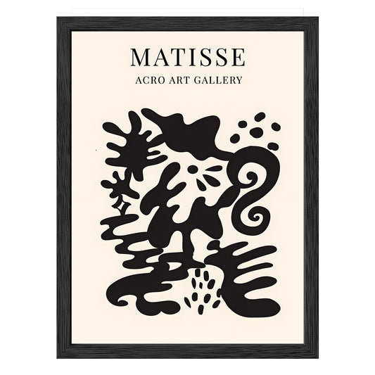 Abstract Noir Framed Print - Masterpiece Print