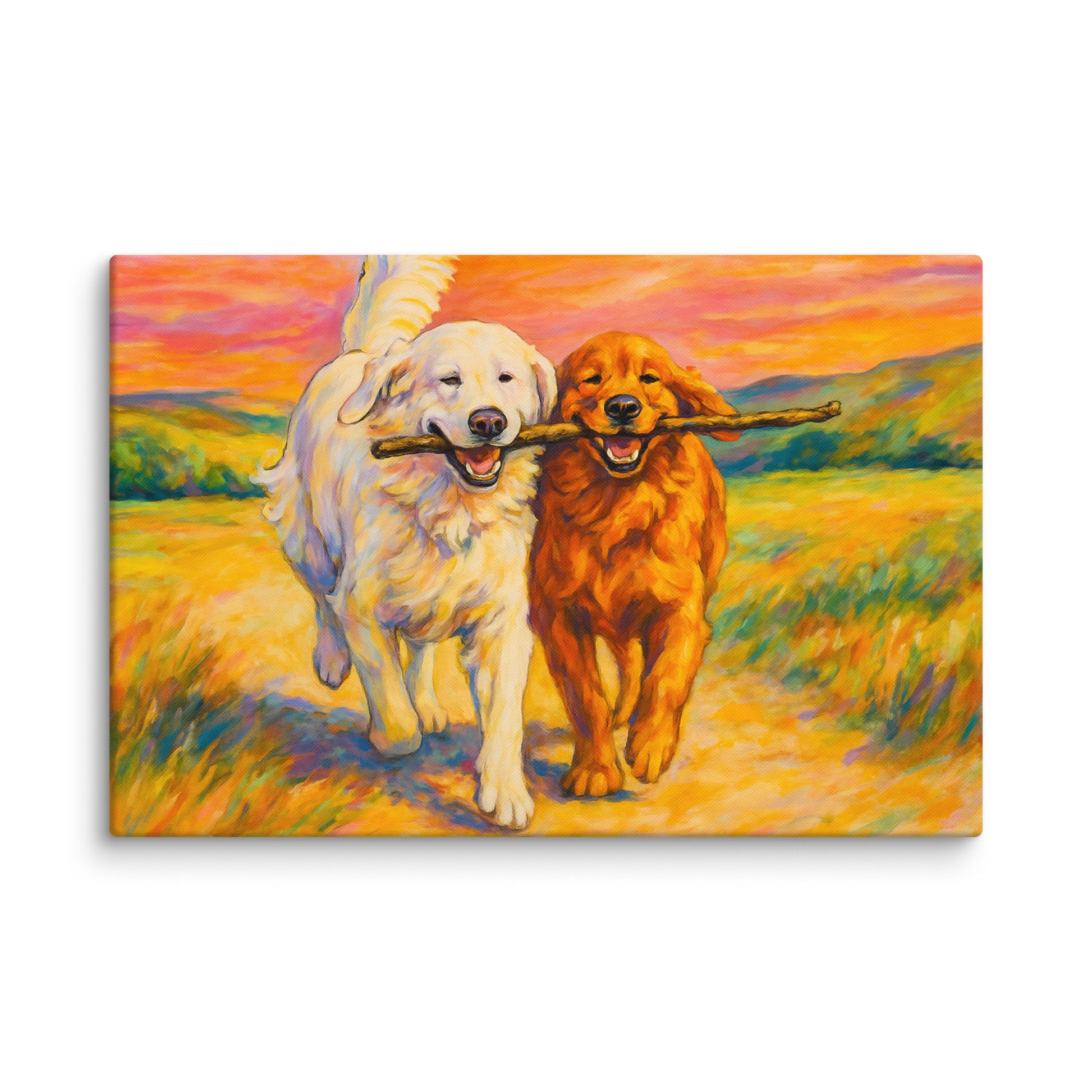 Best Friends Forever Extra Large Canvas 60″x40″ - Masterpiece Print