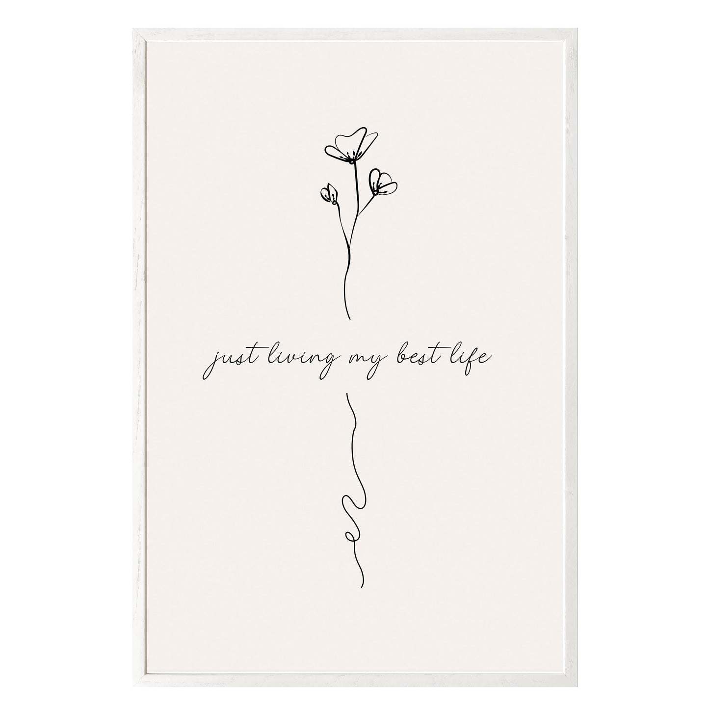 Best Life Framed Print - Masterpiece Print