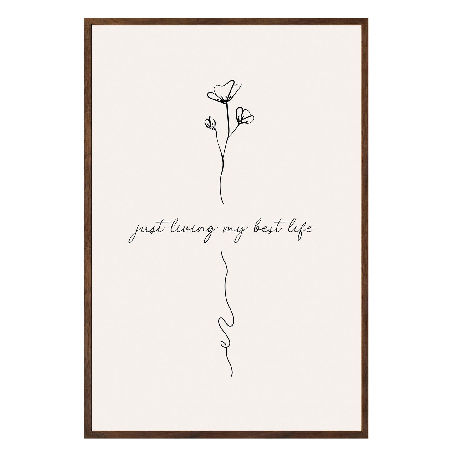 Best Life Framed Print - Masterpiece Print