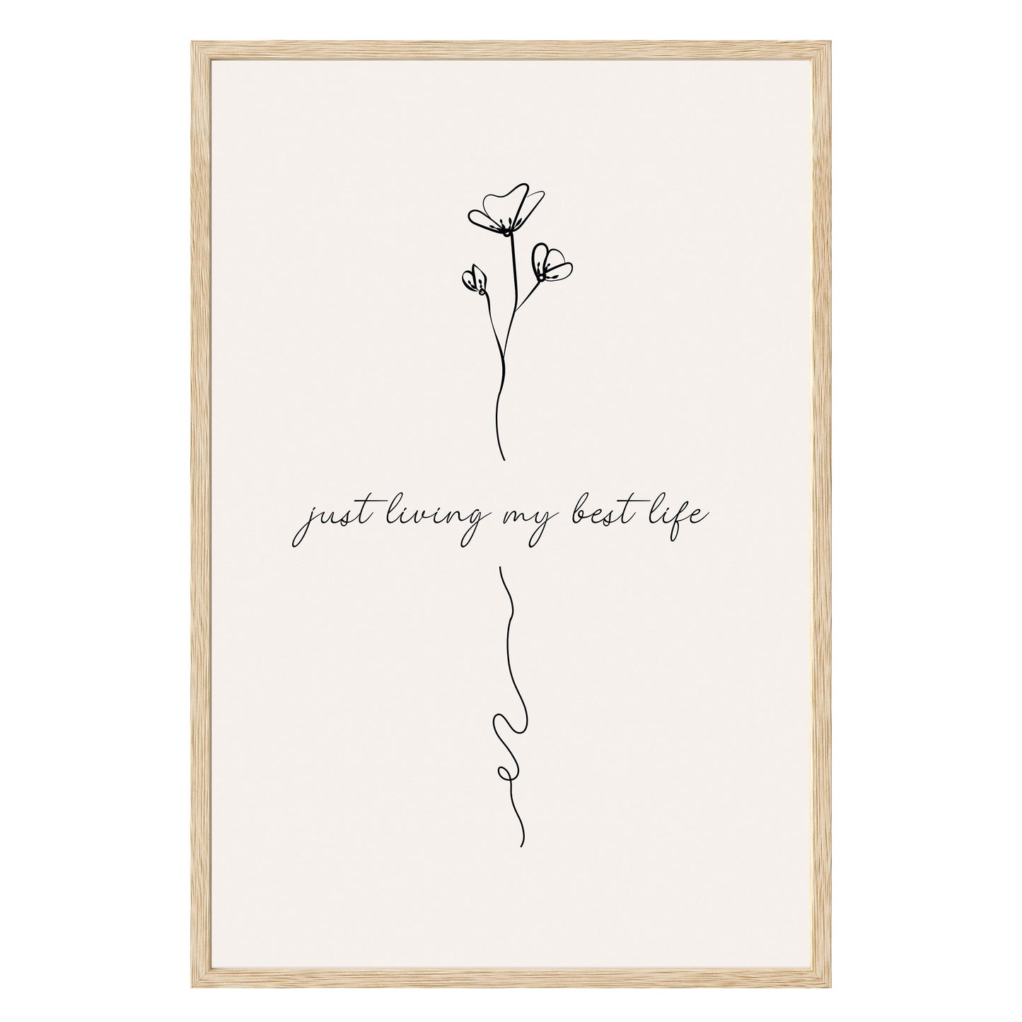 Best Life Framed Print - Masterpiece Print