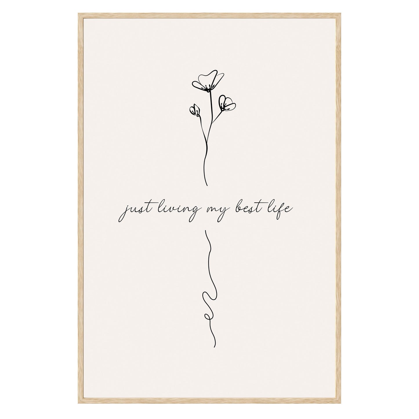 Best Life Framed Print - Masterpiece Print