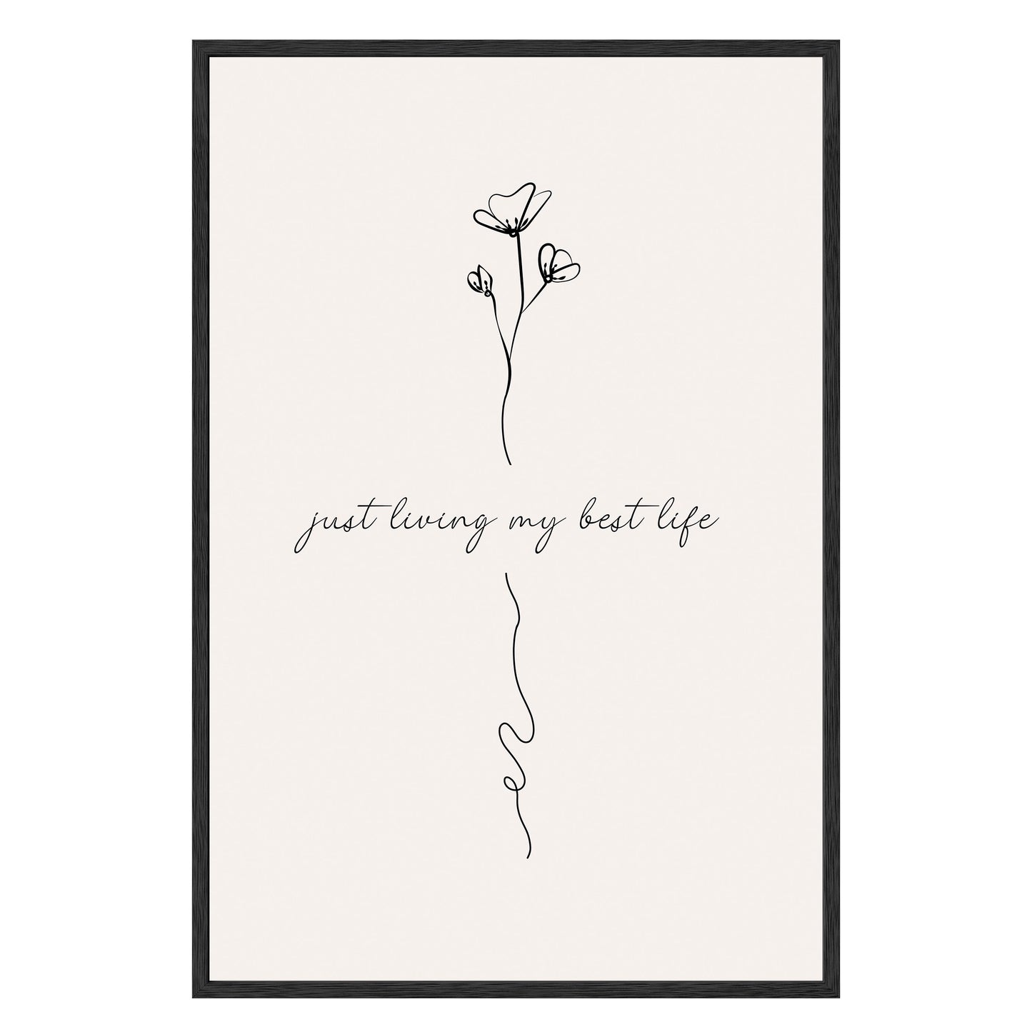 Best Life Framed Print - Masterpiece Print