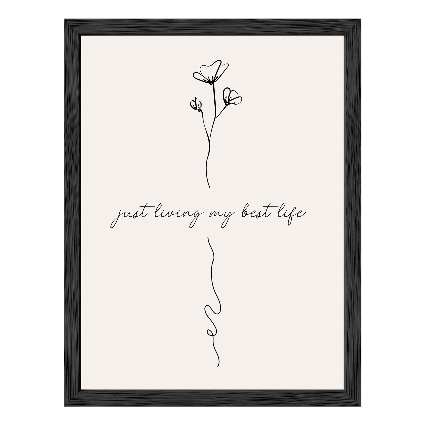 Best Life Framed Print - Masterpiece Print