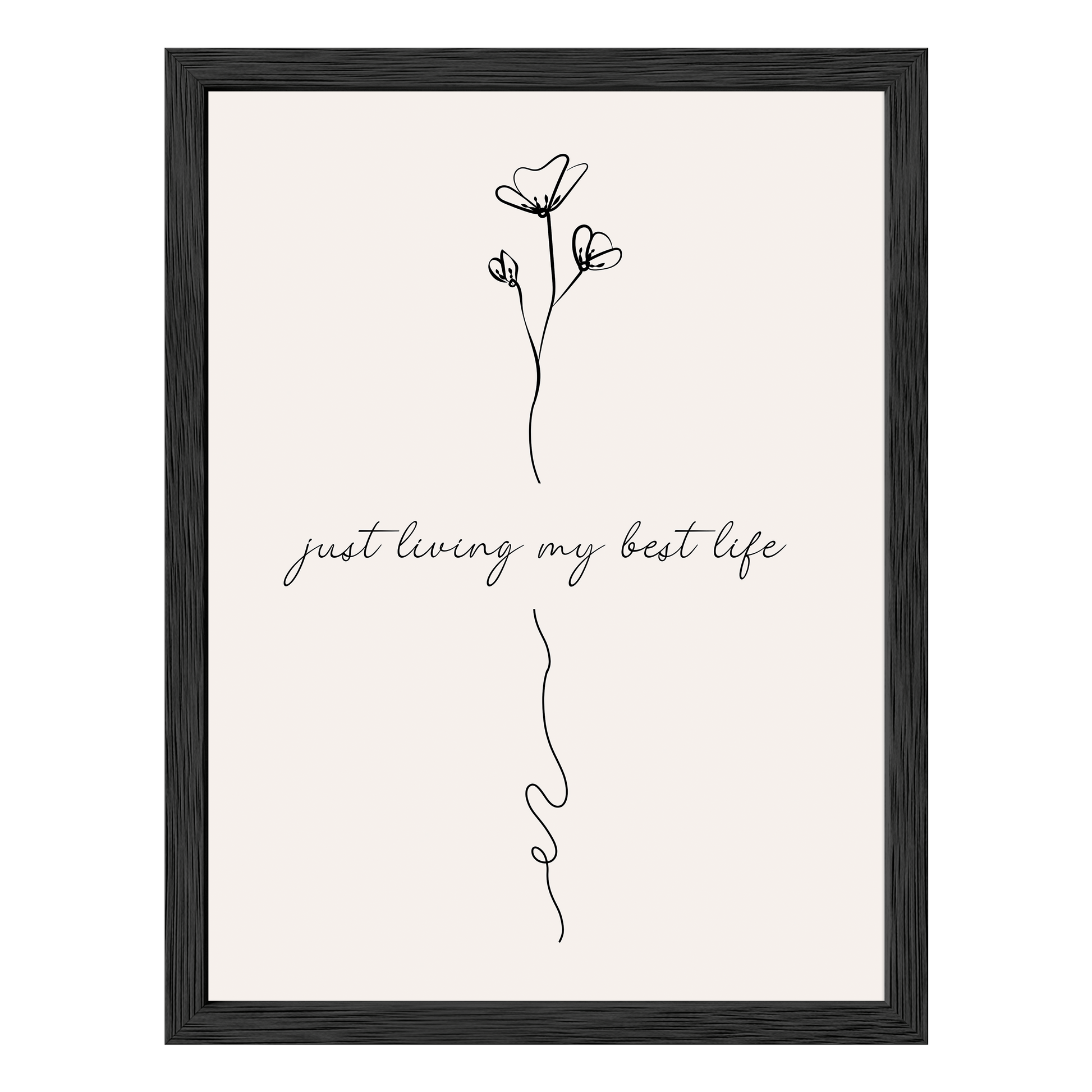 Best Life Framed Print - Masterpiece Print