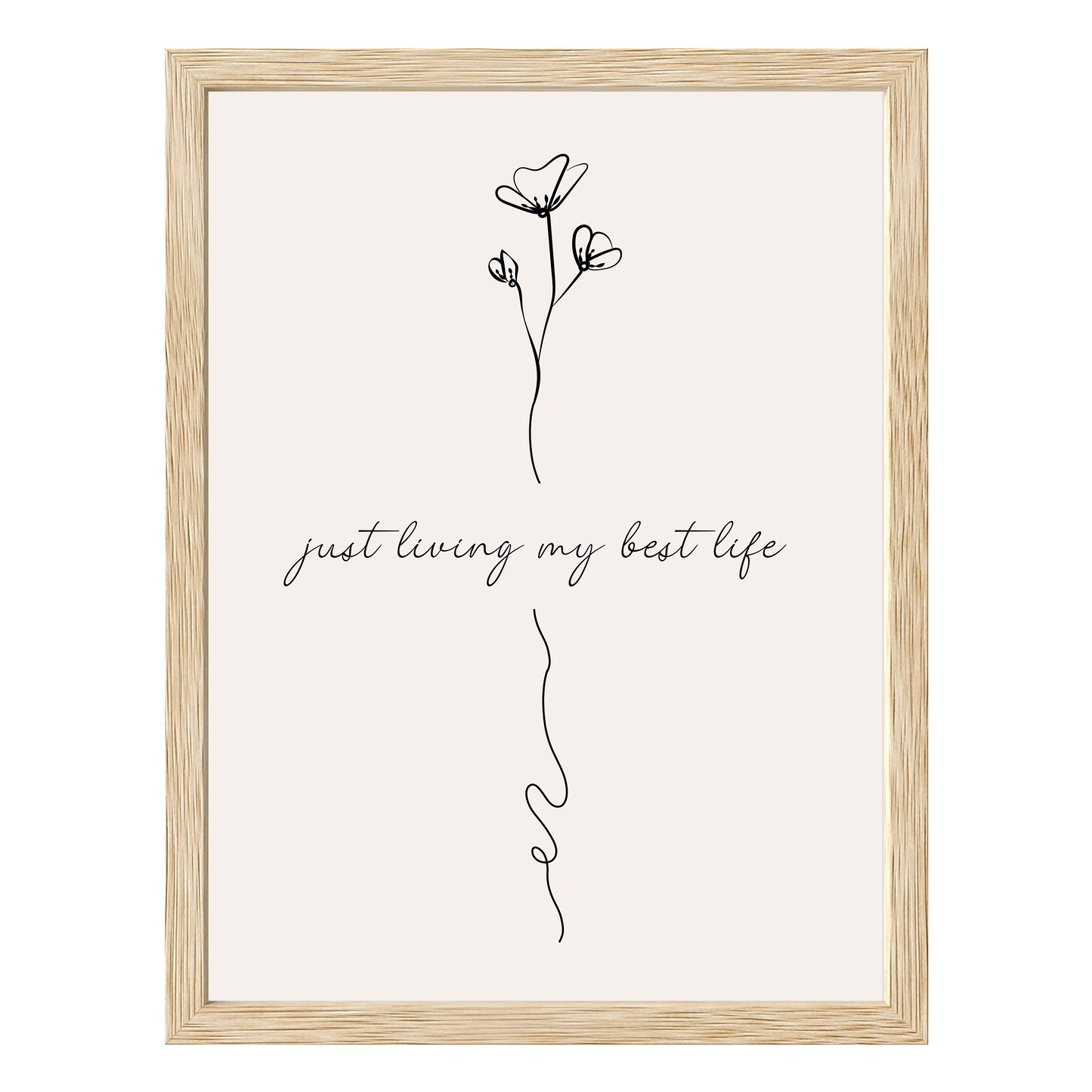Best Life Framed Print - Masterpiece Print