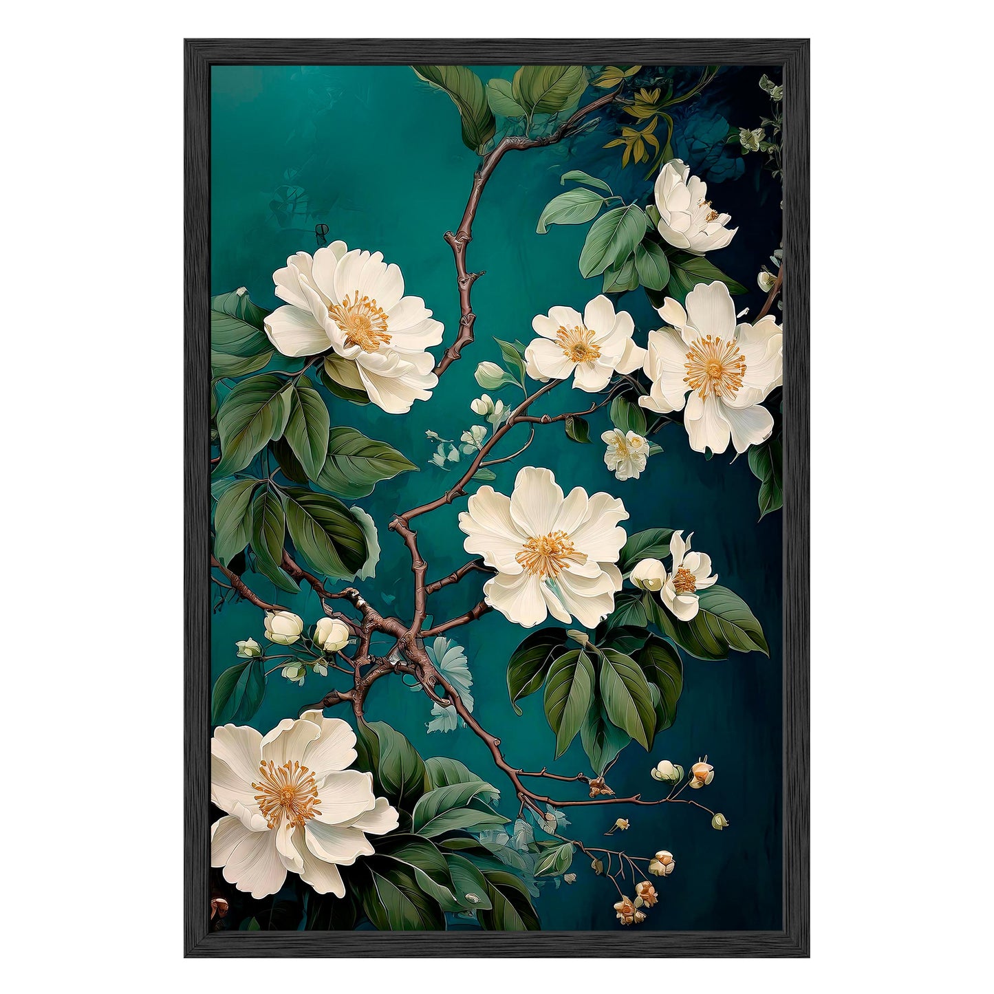 Blooming Serenity Framed Print