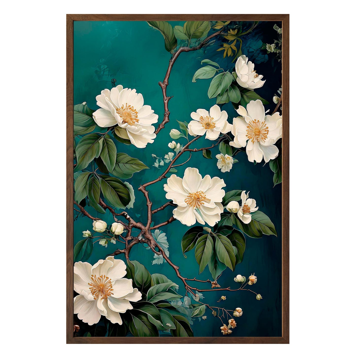 Blooming Serenity Framed Print