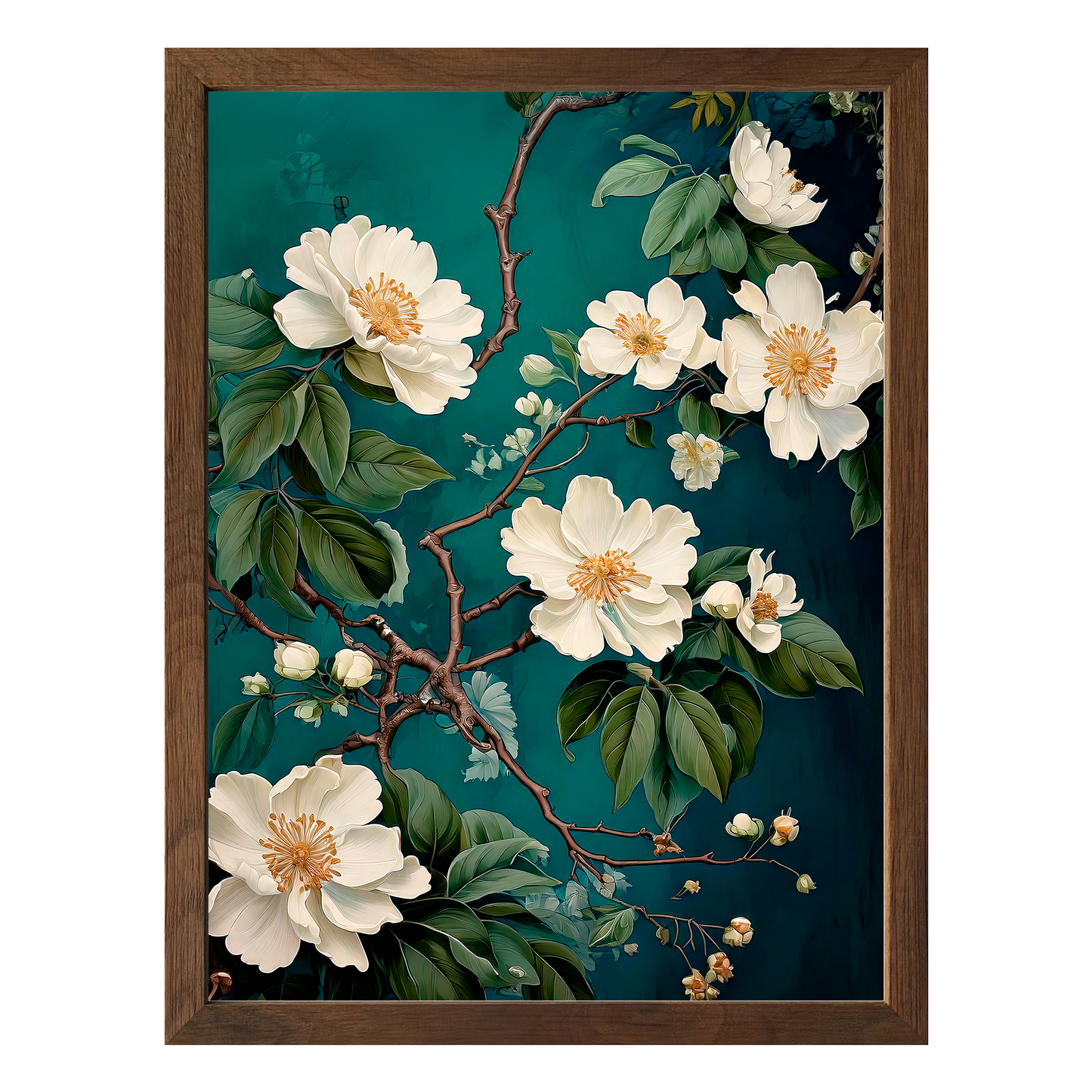 Blooming Serenity Framed Print