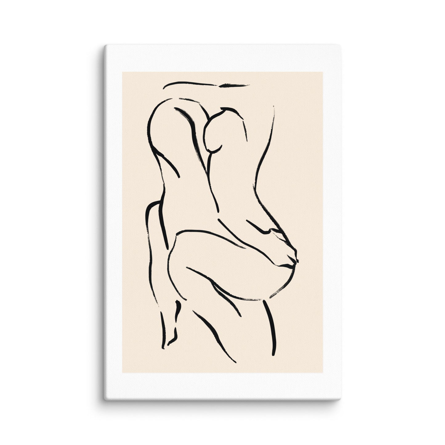 Body Language Extra Large Canvas 40″×60″ - Masterpiece Print