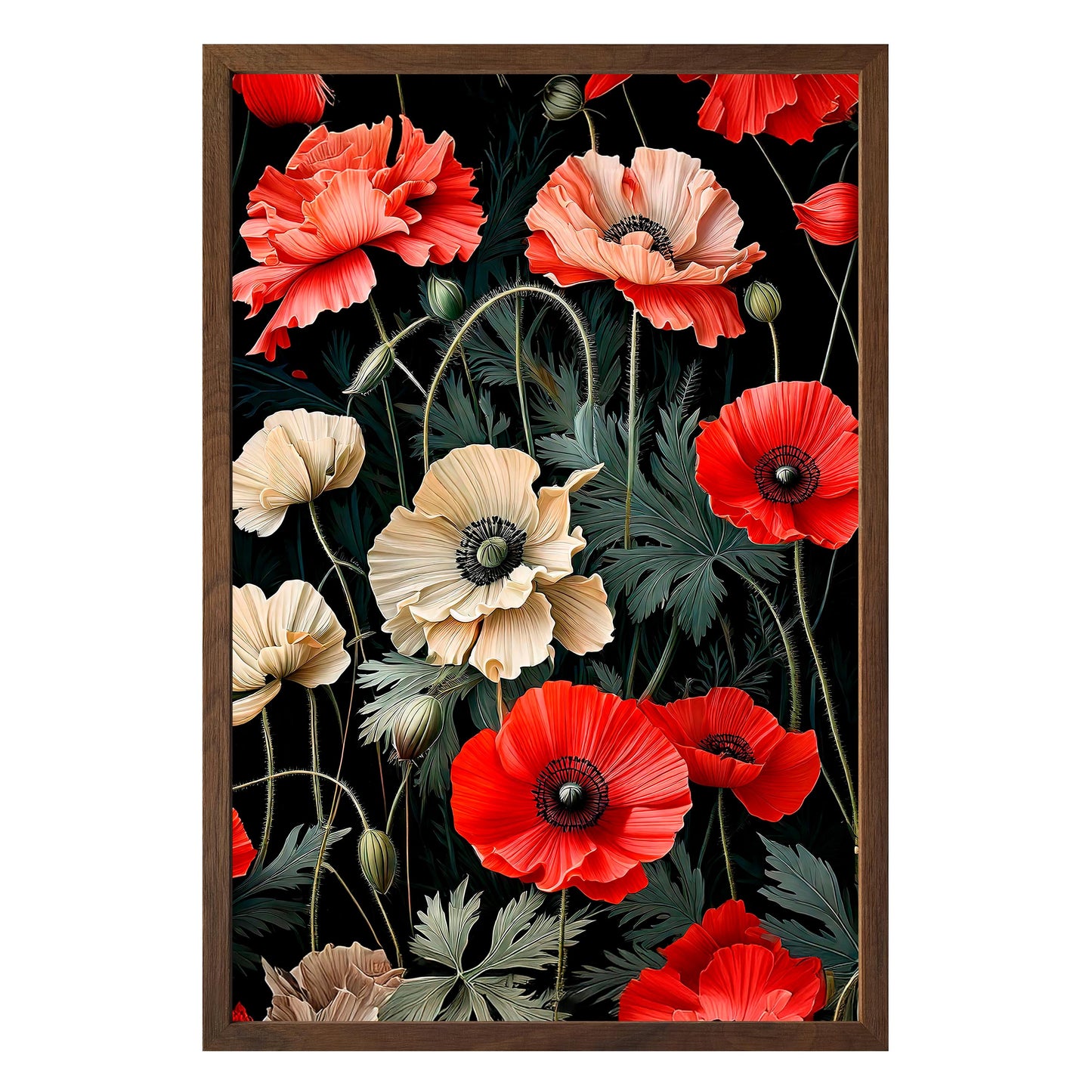 Botanical Elegance Framed Print - Masterpiece Print