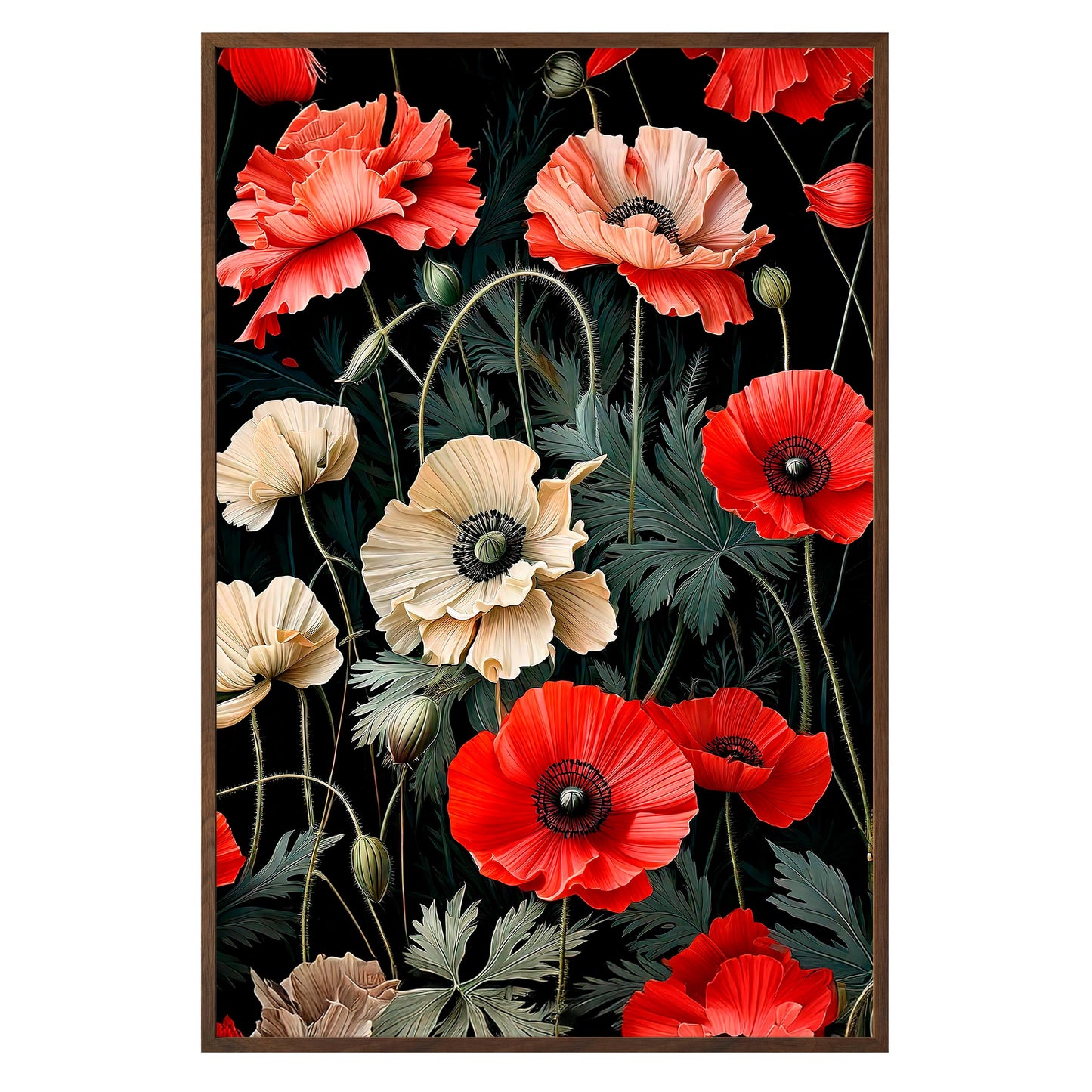 Botanical Elegance Framed Print - Masterpiece Print
