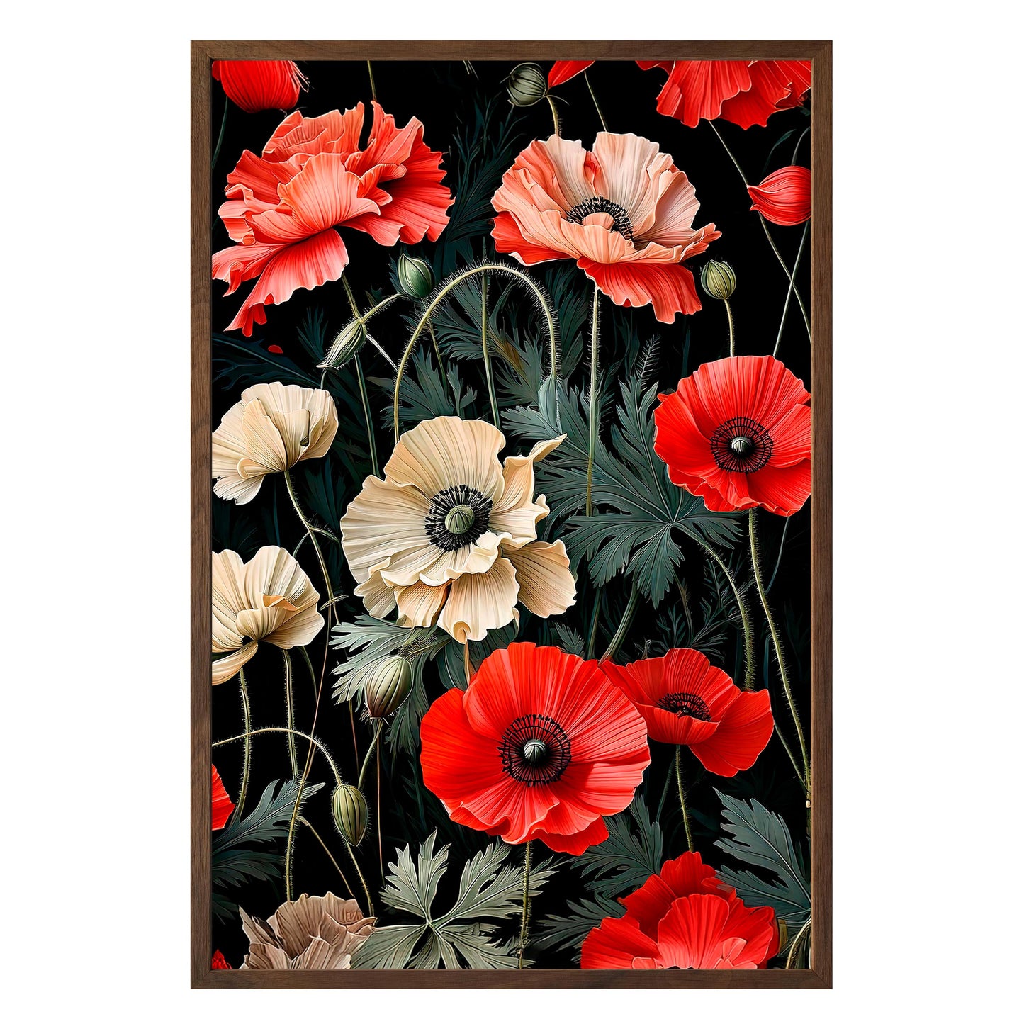 Botanical Elegance Framed Print - Masterpiece Print