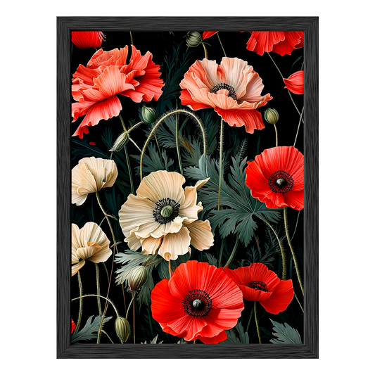 Botanical Elegance Framed Print - Masterpiece Print